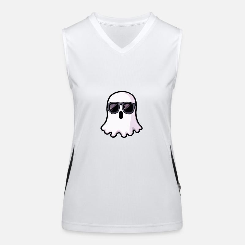 Geist Halloween Funktionelles Kontrast-Tank Top für Frauen