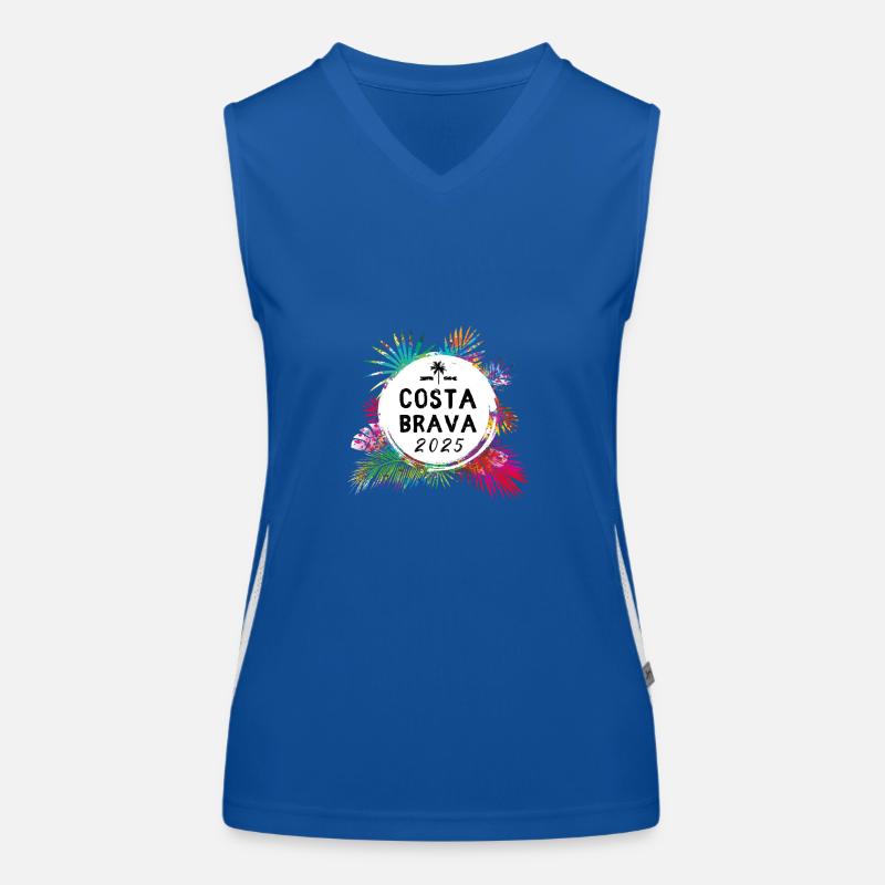 Costa Brava 2025 Coloré Débardeur respirant contrasté Femme