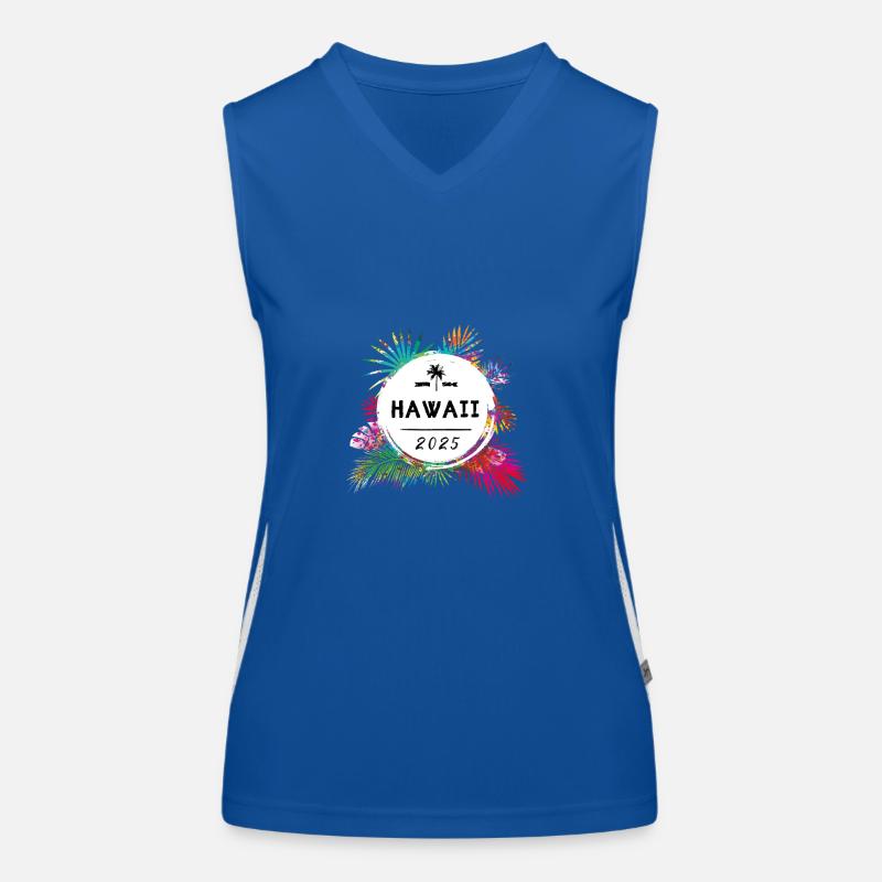 Hawaï 2025 Coloré Débardeur respirant contrasté Femme