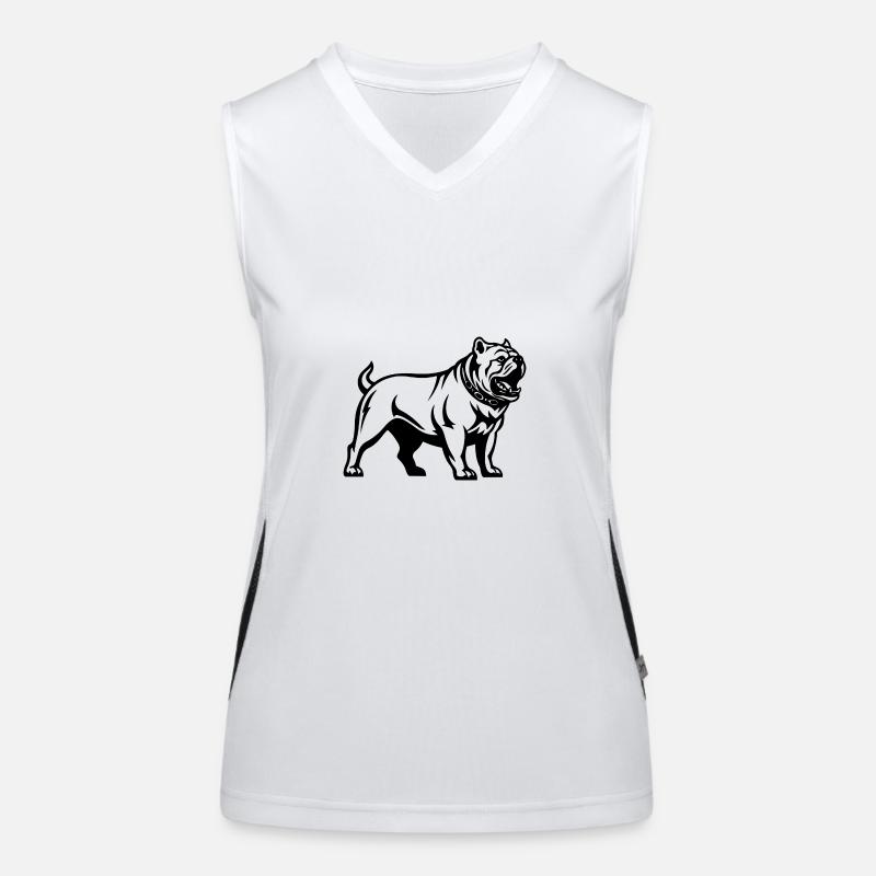 Bouledogue Débardeur respirant contrasté Femme