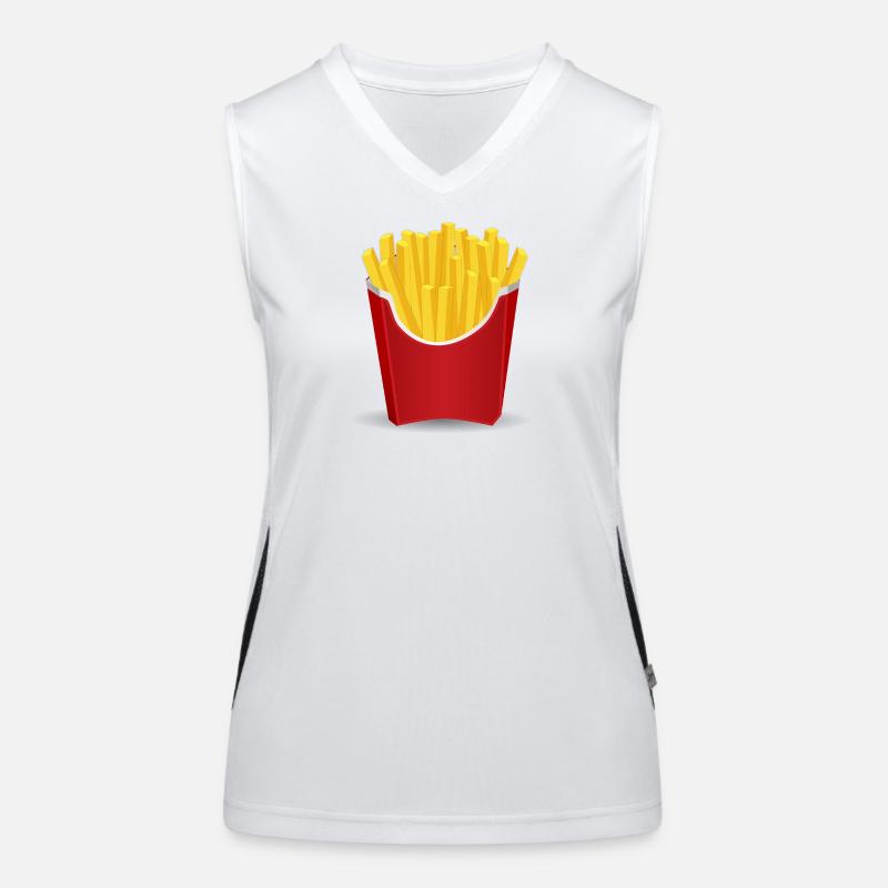 Frites Débardeur respirant contrasté Femme