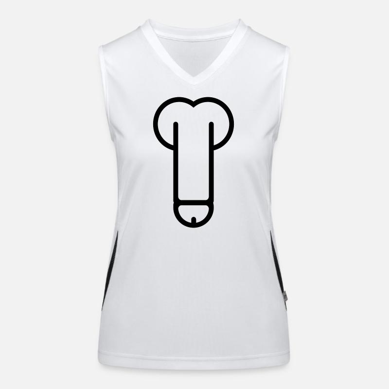 thick Women's Functional Contrast Tank Top