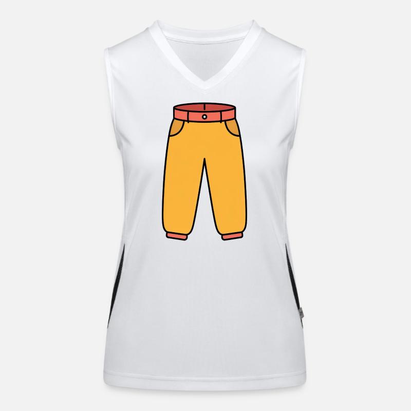 pantalon Débardeur respirant contrasté Femme