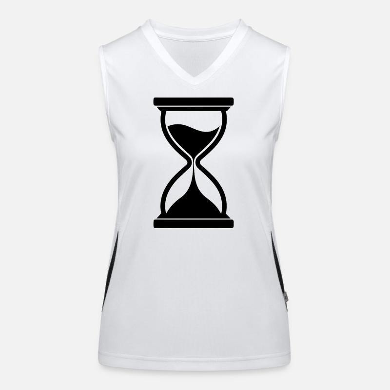 Sanduhr Funktionelles Kontrast-Tank Top für Frauen