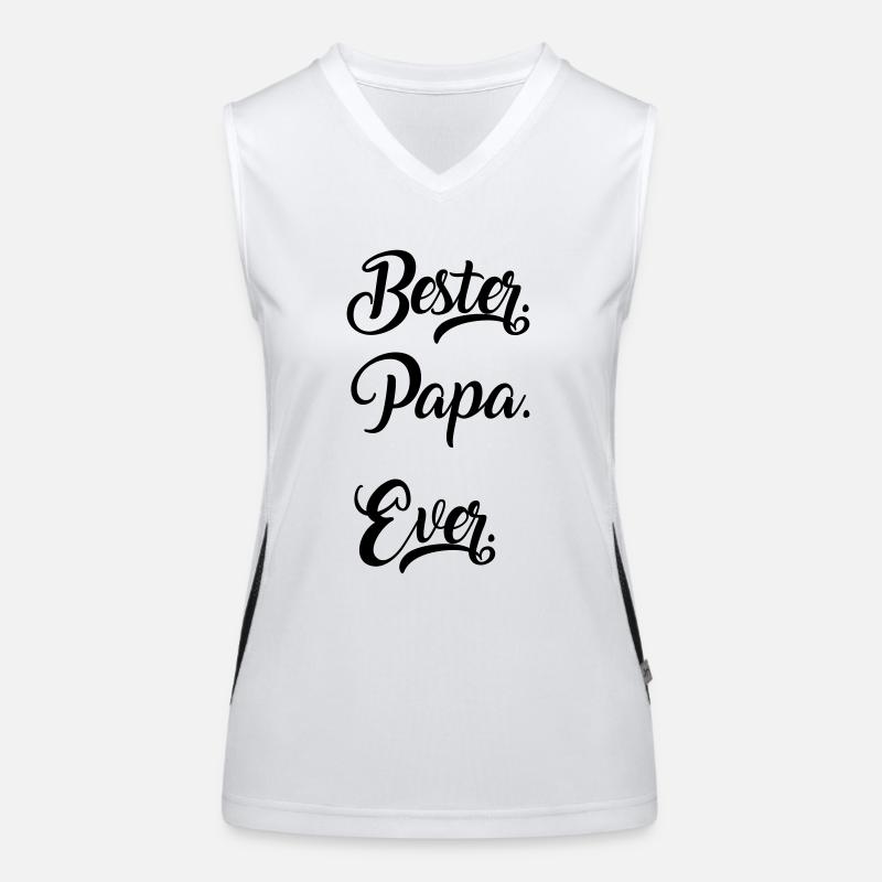 Papa Funktionelles Kontrast-Tank Top für Frauen
