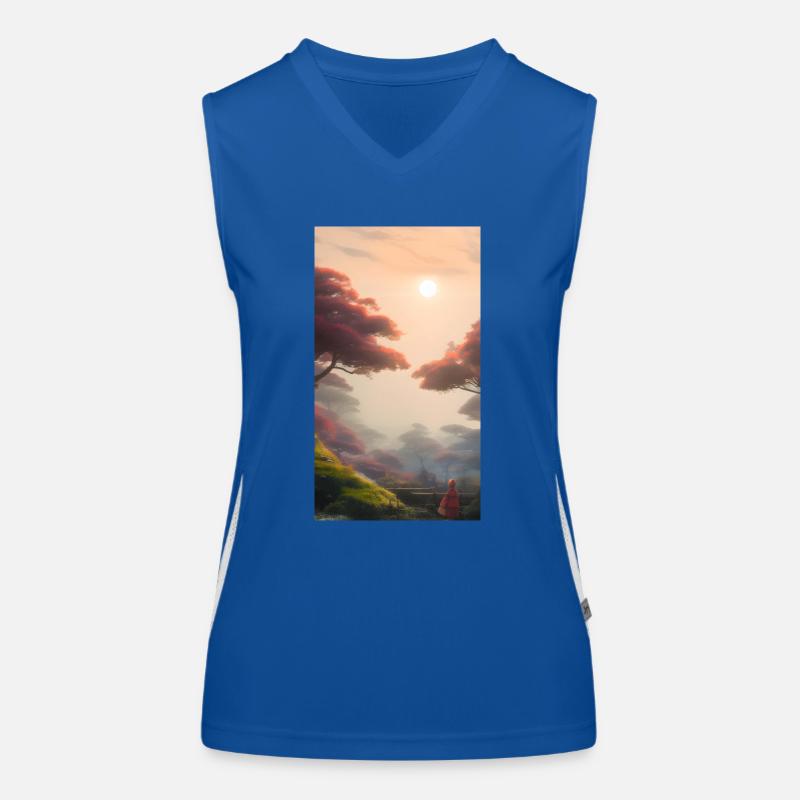 Celestial Melody Women's Functional Contrast Tank Top