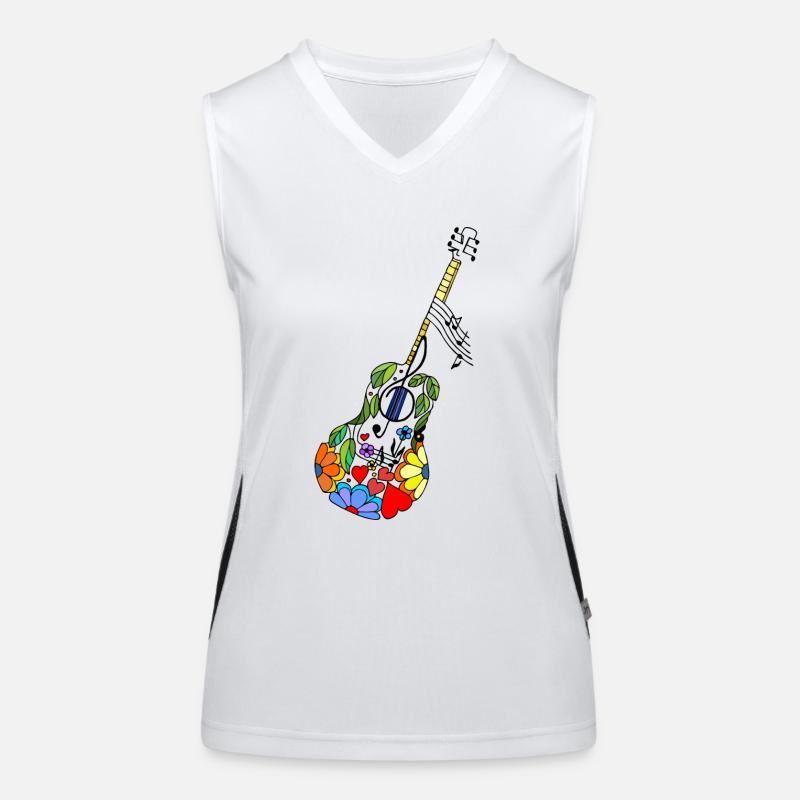 Guitar Women's Functional Contrast Tank Top