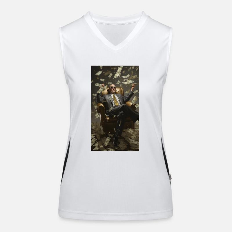Chef Funktionelles Kontrast-Tank Top für Frauen