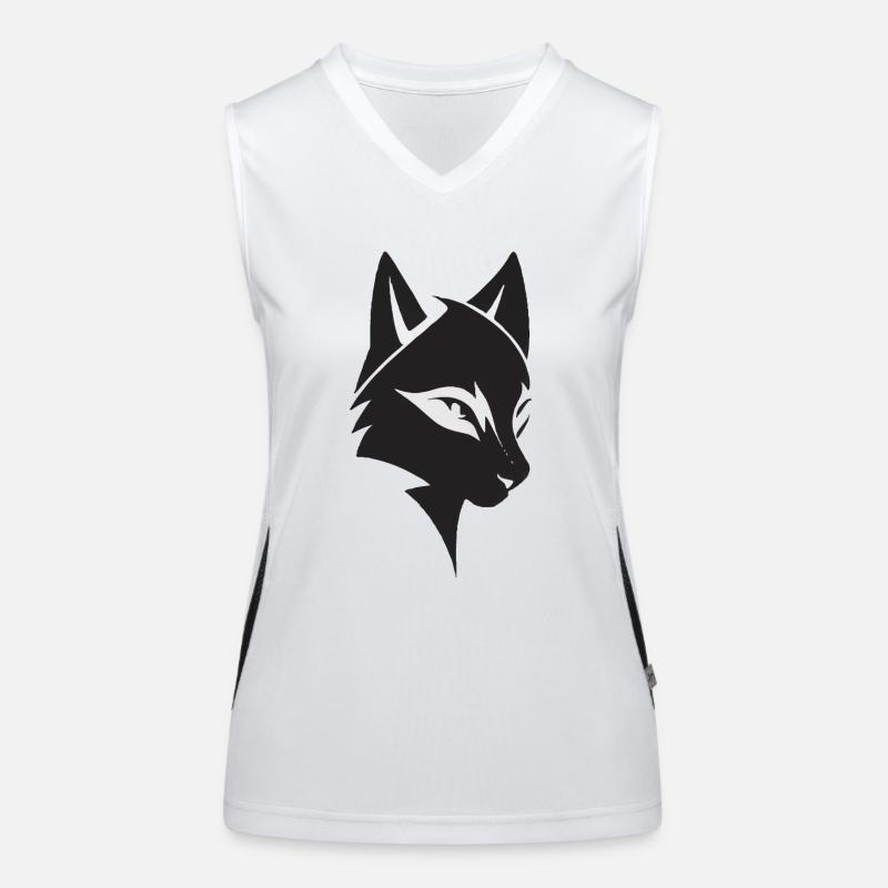 Cat Head Women's Functional Contrast Tank Top
