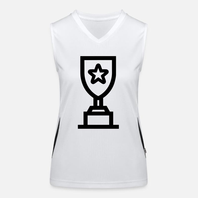 Trophäe Funktionelles Kontrast-Tank Top für Frauen