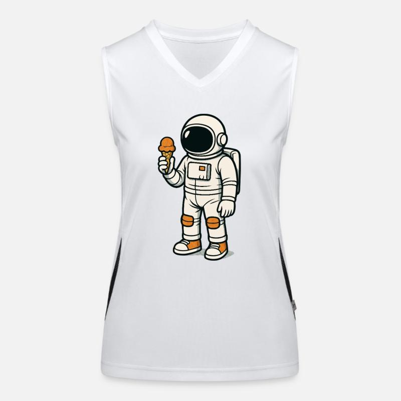 Astronaute Débardeur respirant contrasté Femme