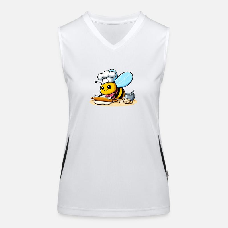 Baking Bee Women's Functional Contrast Tank Top