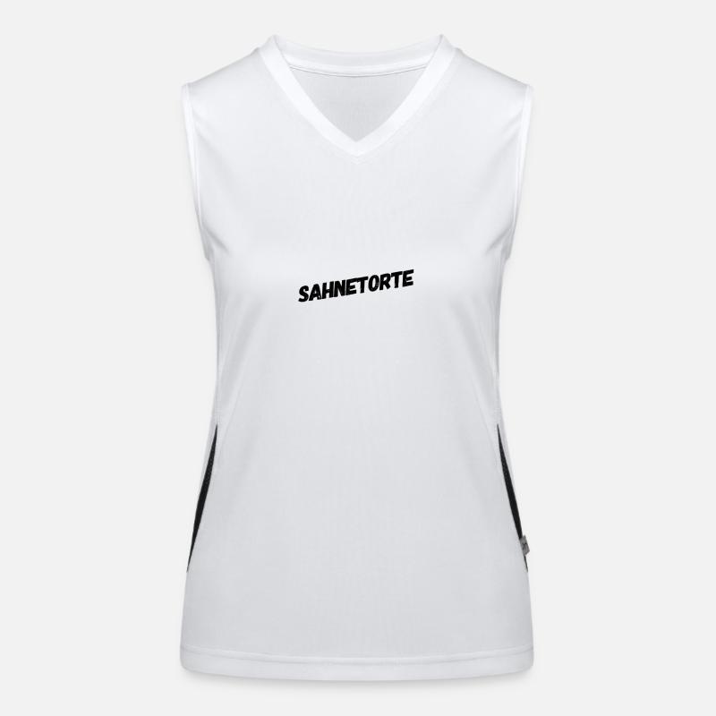 ich bin eine Schnitte Funktionelles Kontrast-Tank Top für Frauen