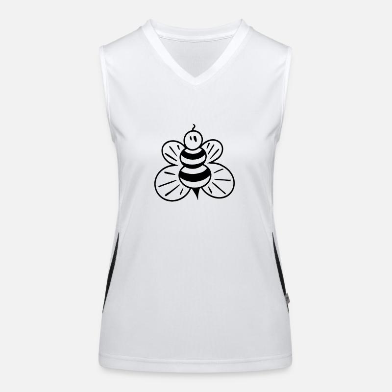 FlyBee Women's Functional Contrast Tank Top