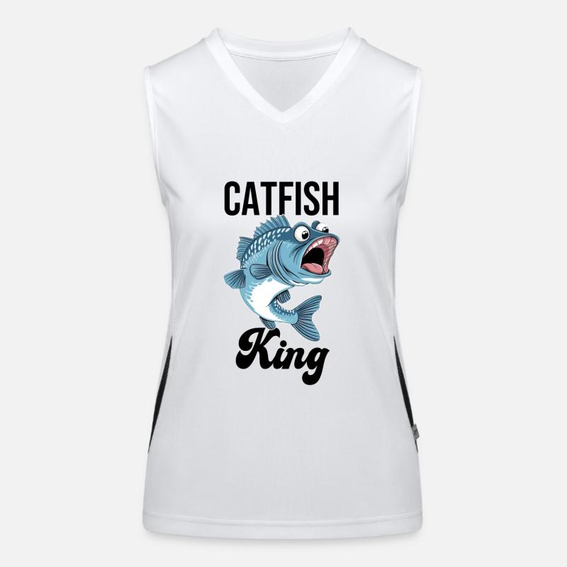 Catfish King Women's Functional Contrast Tank Top