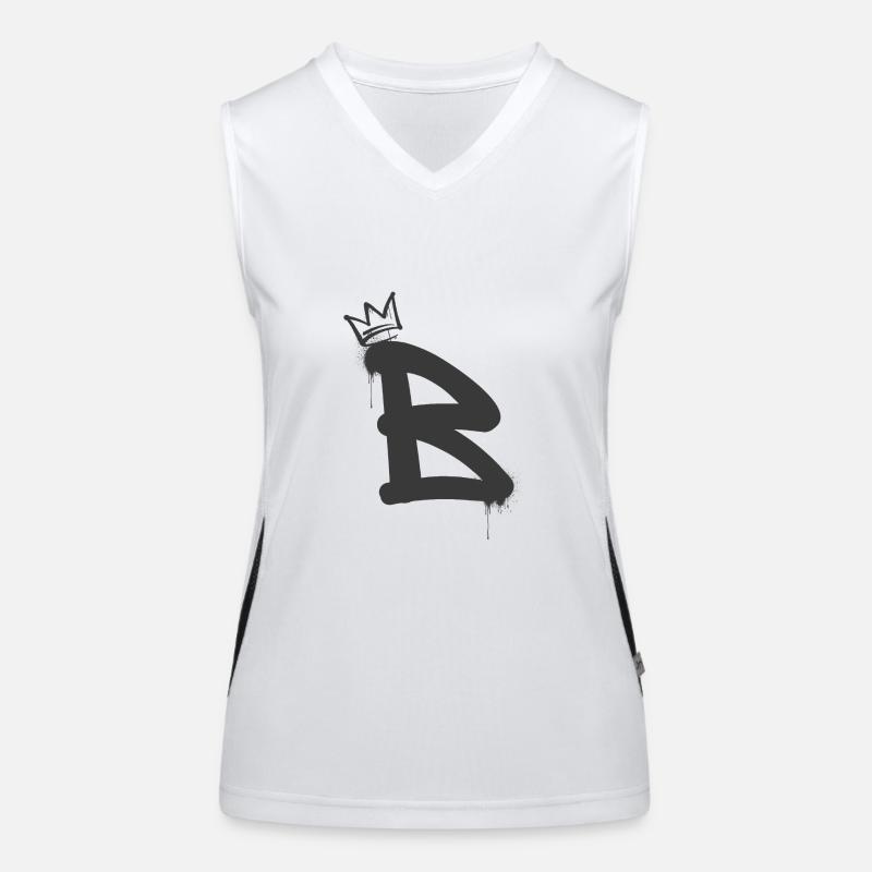 B Women's Functional Contrast Tank Top