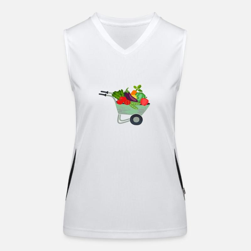 Vegetable Cart Women's Functional Contrast Tank Top