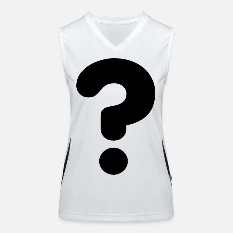 Bild-Fragezeichen # Funktionelles Kontrast-Tank Top für Frauen