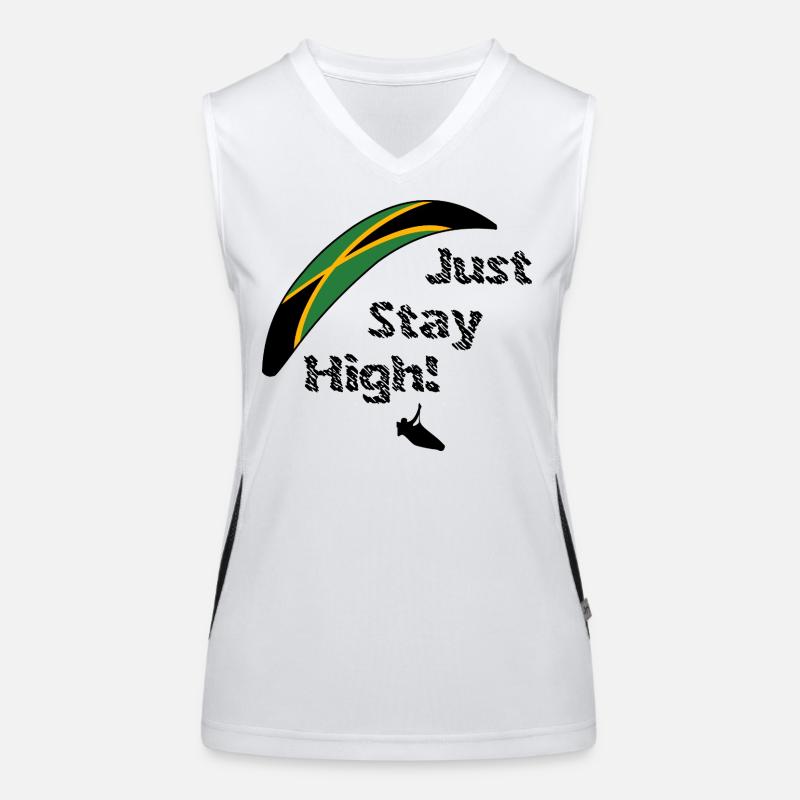 JustStayHigh Funktionelles Kontrast-Tank Top für Frauen
