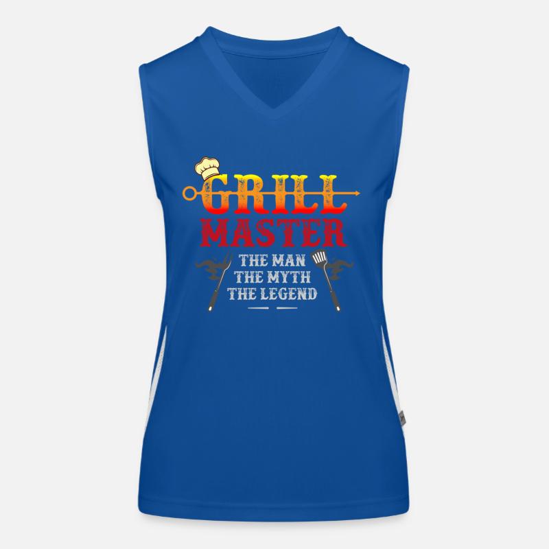 Grill, Grill Grill Saison, texas brick state, Funktionelles Kontrast-Tank Top für Frauen