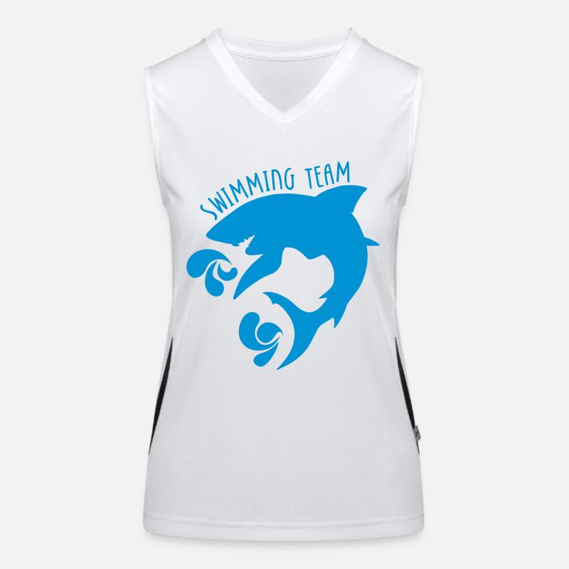 Equipe de natation Débardeur respirant contrasté Femme