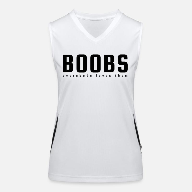 Boobs Women's Functional Contrast Tank Top