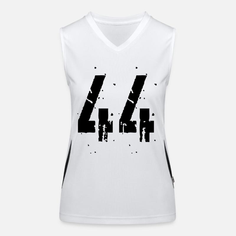 44 Nummer 44 Funktionelles Kontrast-Tank Top für Frauen