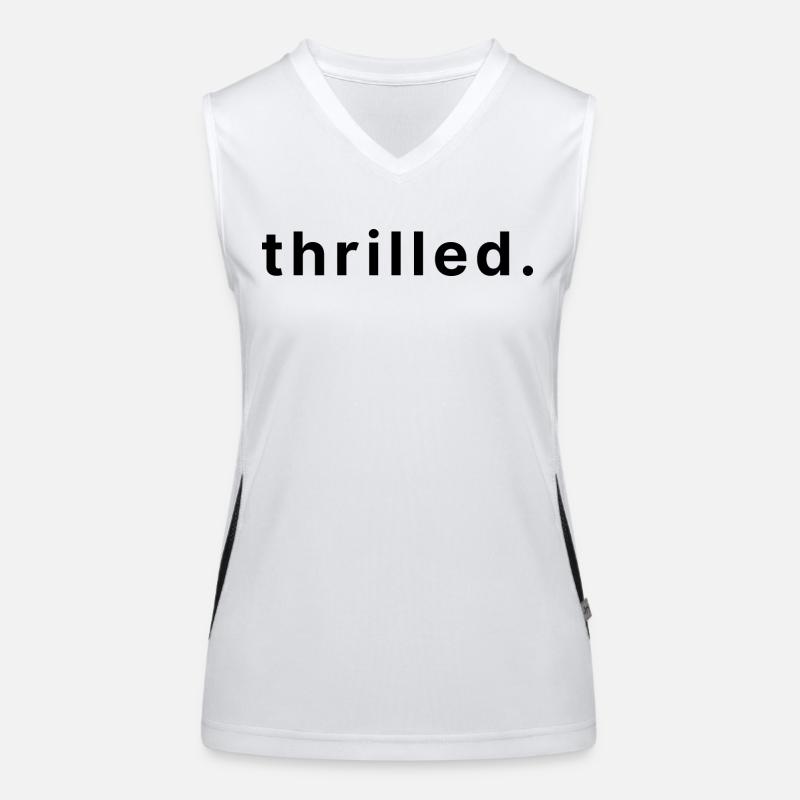 thrilled. Funktionelles Kontrast-Tank Top für Frauen