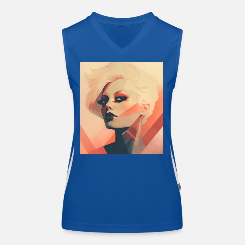 Der Blick Funktionelles Kontrast-Tank Top für Frauen