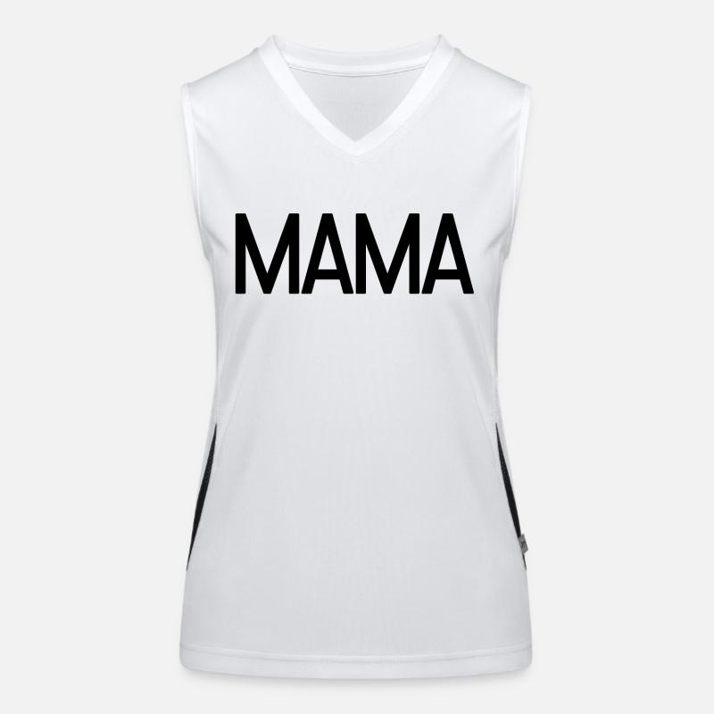 MAMA Funktionelles Kontrast-Tank Top für Frauen