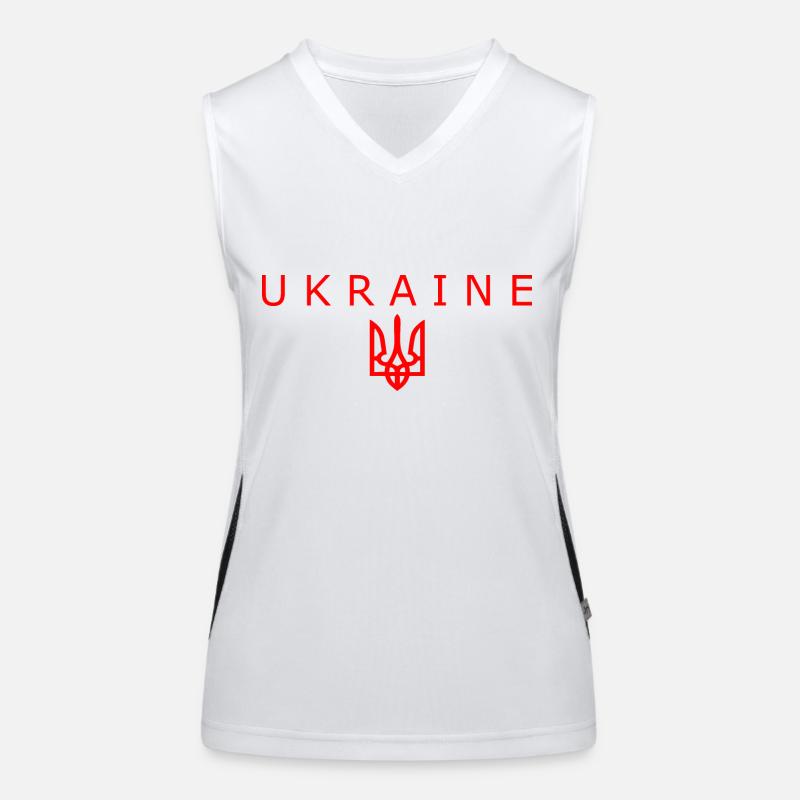 Ukraine Débardeur respirant contrasté Femme