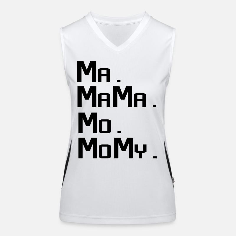 Mama idee cadeau Débardeur respirant contrasté Femme