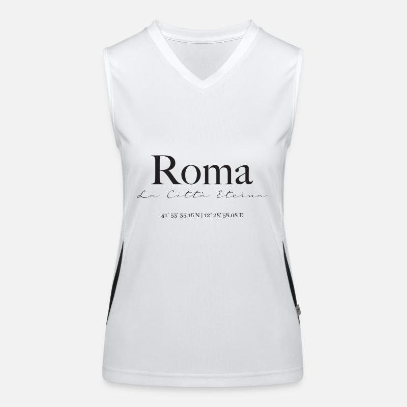 Roma la cita eterna Débardeur respirant contrasté Femme