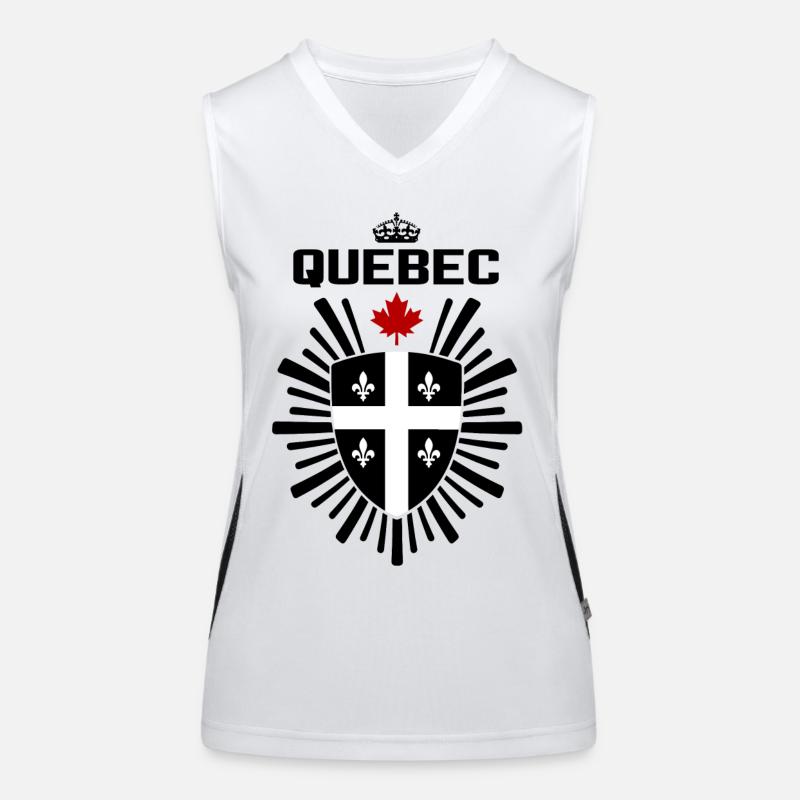 Quebec Funktionelles Kontrast-Tank Top für Frauen