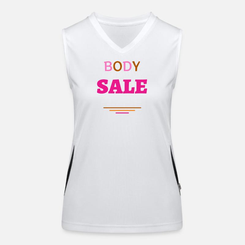 Explosion de couleurs expressionnistes sur les t-shirts Débardeur respirant contrasté Femme