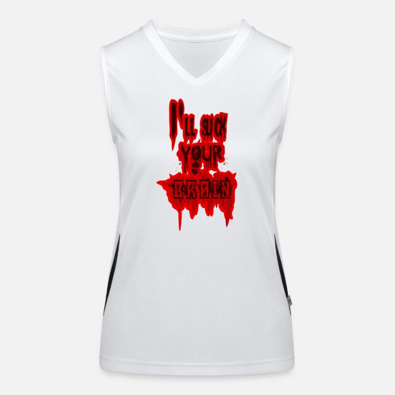 zombie Débardeur respirant contrasté Femme