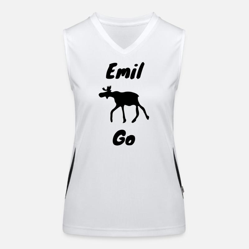 Emil the Moose Women's Functional Contrast Tank Top