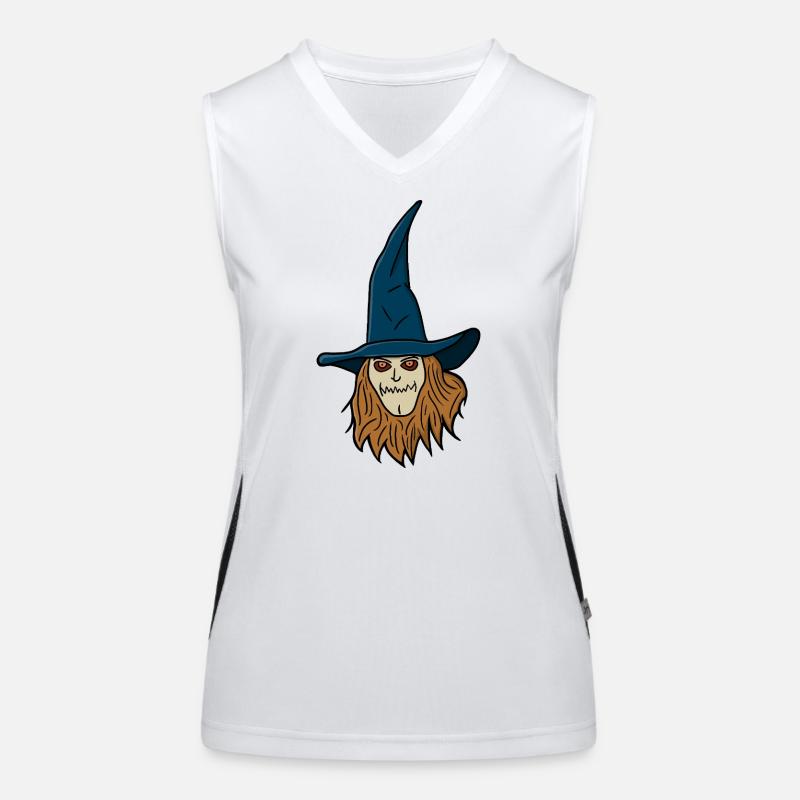 Scarecrow Witch Women's Functional Contrast Tank Top
