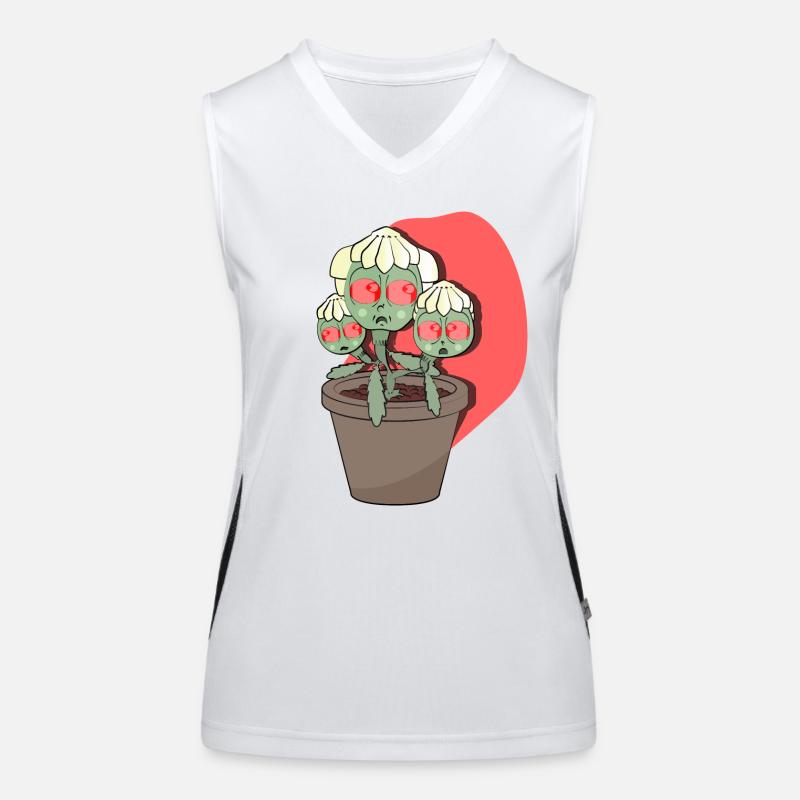 UNKRAUT Funktionelles Kontrast-Tank Top für Frauen