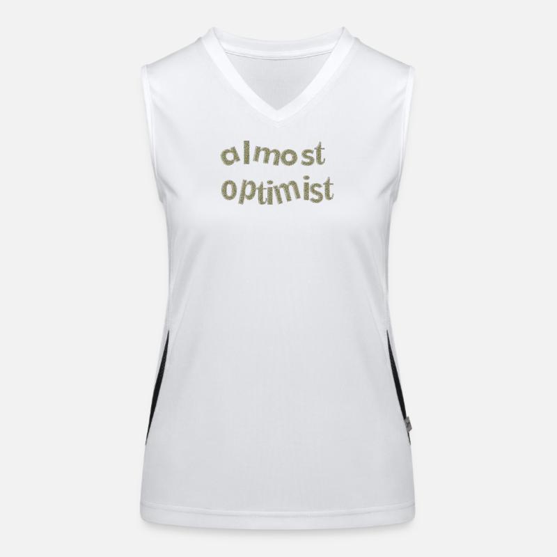 Optimiste 3 Débardeur respirant contrasté Femme