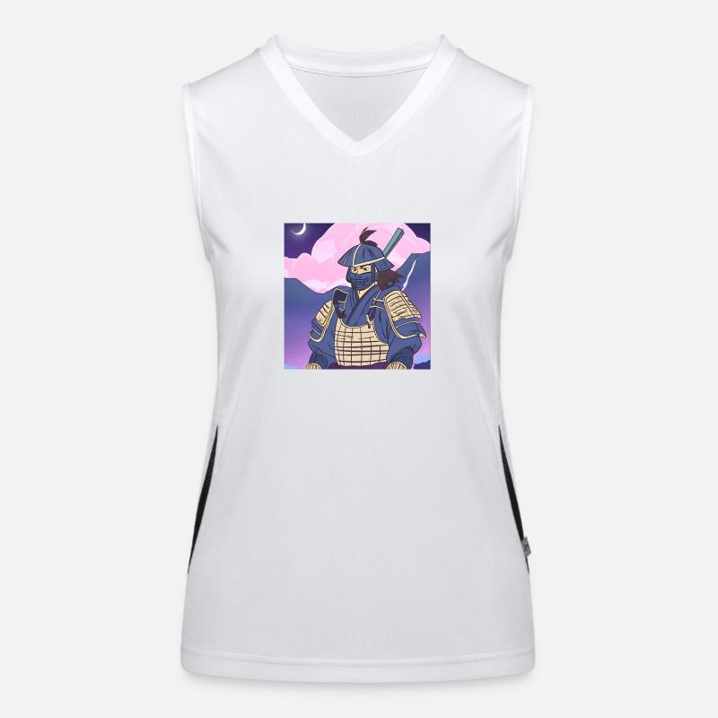 Samurai Warriors Women's Functional Contrast Tank Top