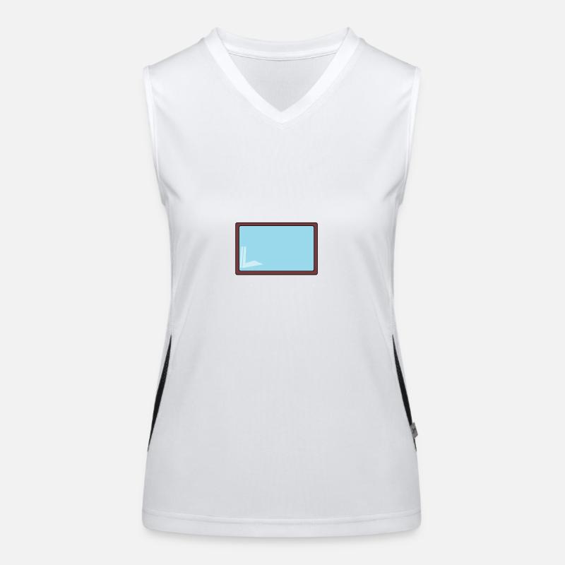 TV / mirror / window Women's Functional Contrast Tank Top
