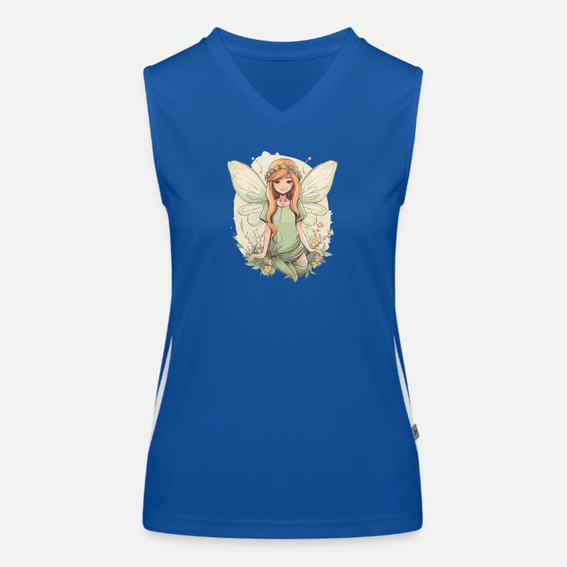 Wald Fee Funktionelles Kontrast-Tank Top für Frauen