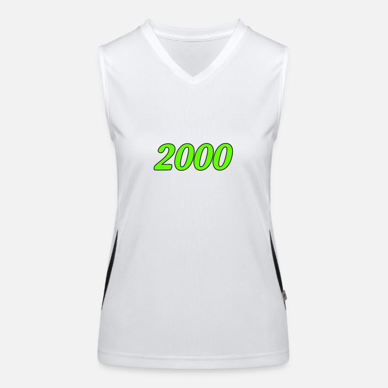 year 2000 Women's Functional Contrast Tank Top