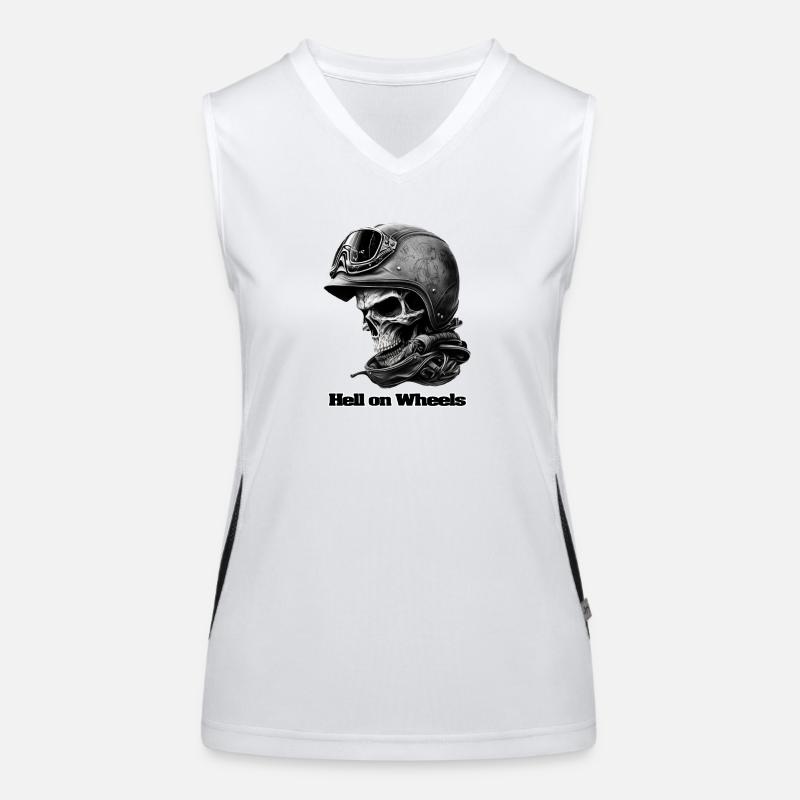 Hell on wheels Women's Functional Contrast Tank Top