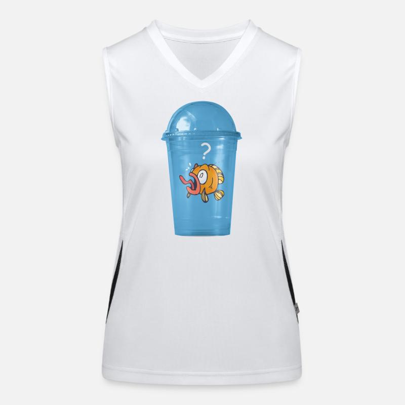 Plastic Free Women's Functional Contrast Tank Top