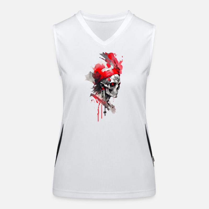 Dämon Funktionelles Kontrast-Tank Top für Frauen