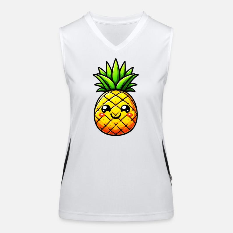 Pineapple Women's Functional Contrast Tank Top