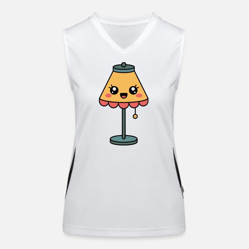 Lamp Table Lamp Cute Comic Women's Functional Contrast Tank Top