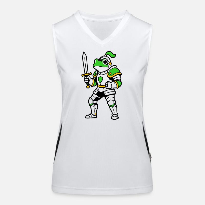 Frog Knight Women's Functional Contrast Tank Top